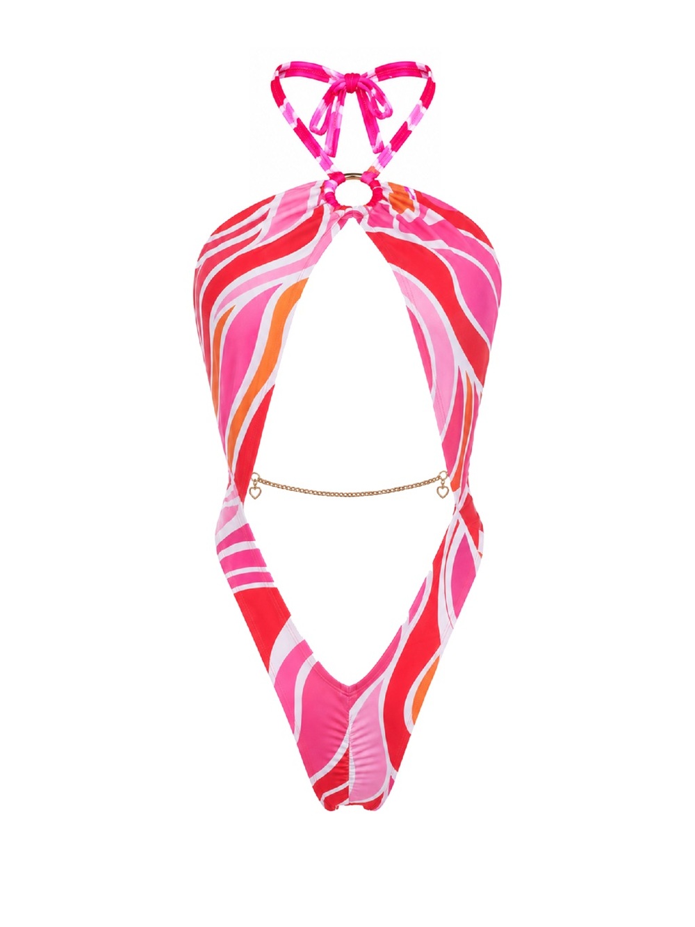 Pink One Piece Bikini
